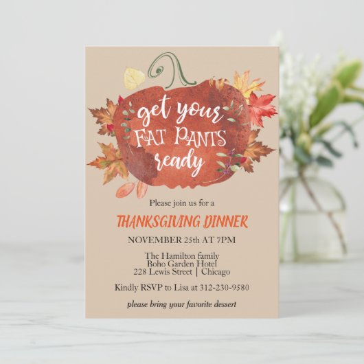 Holen Sie sich Ihren fettfreien Erntedank bereit E (Stehend Vorderseite)