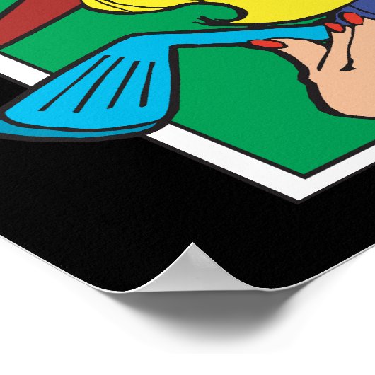 Holen Sie sich Ihren Golf Poster (Ecke)