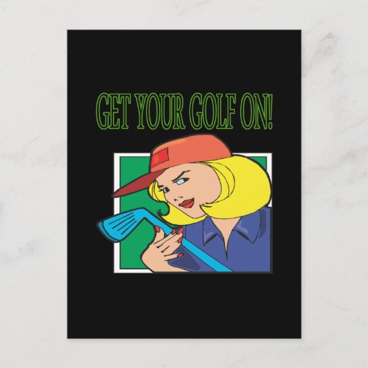 Holen Sie sich Ihren Golf Postkarte (Vorderseite)