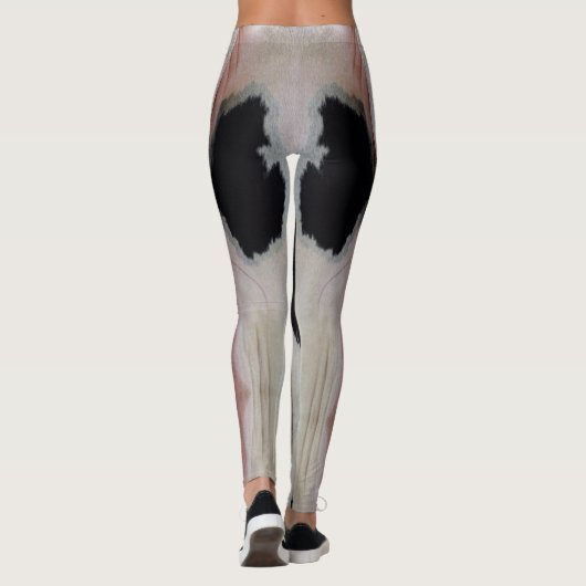Holen Sie sich Ihren Hintern aus meinem Gesicht Leggings (Rückseite)
