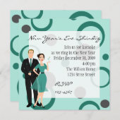 Holen Sie sich Ihren Martinis fertig! Einladung (Vorne/Hinten)