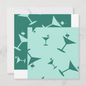 Holen Sie sich Ihren Martinis fertig! Einladung (Rückseite)