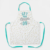 Holen Sie sich Ihren Sparkon auf Imitate Gold Glit Schürze (Vorderseite)