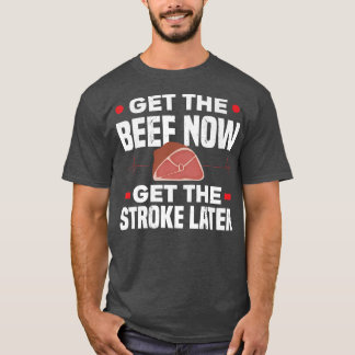 Holen Sie sich jetzt den Schlaganfall später Vegan T-Shirt