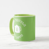 Holen Sie sich Kettle auf Liebe Tasse (Vorderseite Links)