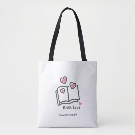 Holen Sie sich Lit(erate). & KidLit Liebe Tote Bag Tasche (Vorderseite)