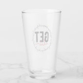 Holen Sie sich Lit Funny Christmas Glas (Rückseite)