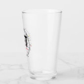 Holen Sie sich Lit Funny Christmas Glas (Links)