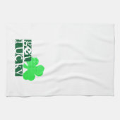 Holen Sie sich Lucky St Patrick's Day Kitchen Hand Geschirrtuch (Horizontal)