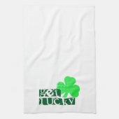 Holen Sie sich Lucky St Patrick's Day Kitchen Hand Geschirrtuch (Vertikal)
