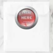 Holen Sie sich meinen Motor-Laufaufkleber Runder Aufkleber (Tasche)