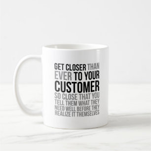 Holen Sie sich Naher als je zuvor Ihren Kunden Kaffeetasse