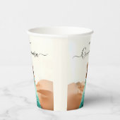 Holen Sie sich Nature Barn Wood Boho Farm Western Pappbecher (Rechts)