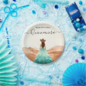 Holen Sie sich Nature Barn Wood Boho Farm Western Pappteller (Party)