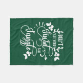 Holen Sie sich nicht Ihre Faust in zarter Weihnach Fleecedecke (Vorderseite (Horizontal))