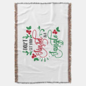 Holen Sie sich nicht Ihren Fingerhut in einem knac Decke (Vorderseite Vertikal)