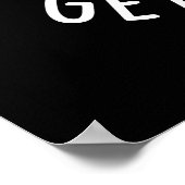 Holen Sie sich nicht Mad Leaven Funny Brot Pun Dar Poster (Ecke)