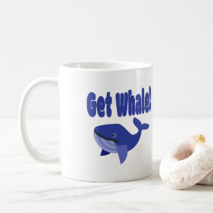 Holen Sie sich Whale, machen Sie sich einen lustig Kaffeetasse