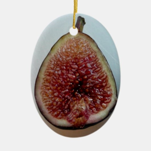 Holen Sie uns irgendeine Figgy Puddingverzierung Keramikornament (Vorne)