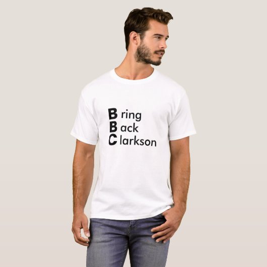 Holen Sie zurück Clarkson T-Shirt (Vorne ganz)