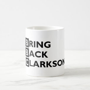Holen Sie zurück Clarkson-Tasse Kaffeetasse