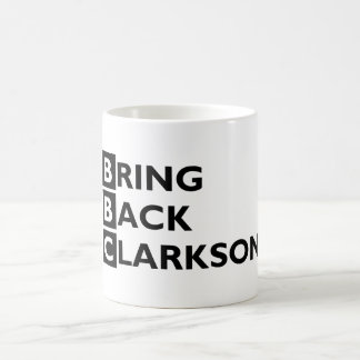 Holen Sie zurück Clarkson-Tasse Kaffeetasse