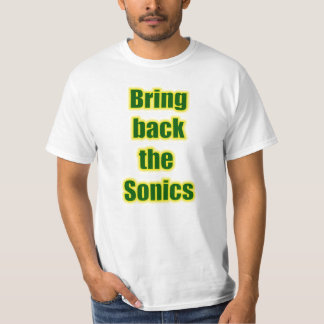 Holen Sie zurück das Sonics! T-Shirt