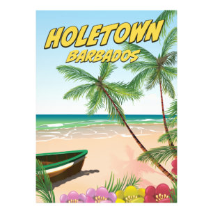 Holetown Barbados Fotodruck