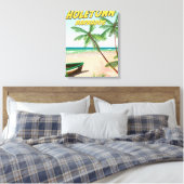 Holetown Barbados Leinwanddruck (Insitu (Schlafzimmer))