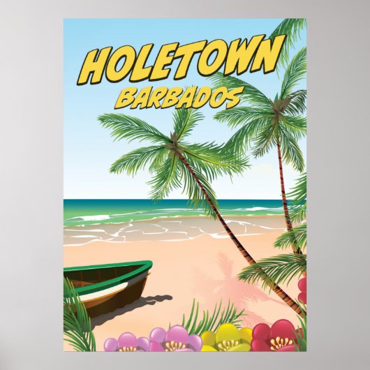 Holetown Barbados Poster (Vorne)