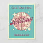 Holetown Barbados Urlaub Retro Postkarte (Vorderseite)