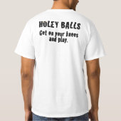 Holey Ball-Bowlings-Team T-Shirt (Rückseite)