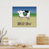 Holey Cow Poster (Küche)
