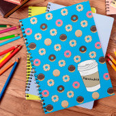 Holey Doughnut Custom Coffee Cup Notizblock
