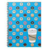 Holey Doughnut Custom Coffee Cup Notizblock (Vorderseite)