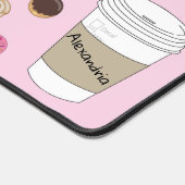 Holey Doughnut Custom Coffee Cup Schreibtischunterlage (Ecke)