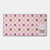 Holey Doughnut Custom Coffee Cup Schreibtischunterlage (Vorderseite)