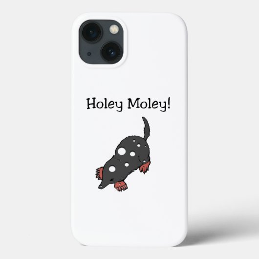 Holey Moley Case-Mate iPhone Hülle (Rückseite)