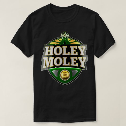 Holey Moley Golf T-Shirt (Design vorne)