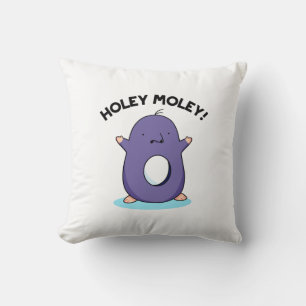 Holey Moley Niedlich Mole Puff Kissen
