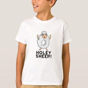 Holey Sheep Funny Animal Puff T-Shirt
