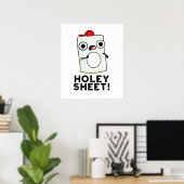 Holey Sheet Funny Paper Pub Poster (Heimbüro)
