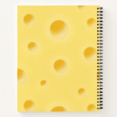 Holey Swiss Personalisiert Gelbkäse Notizblock (Rückseite)