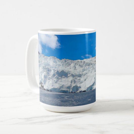 Holgate Glacier - 15 oz. Mug Kaffeetasse (Vorderseite Links)