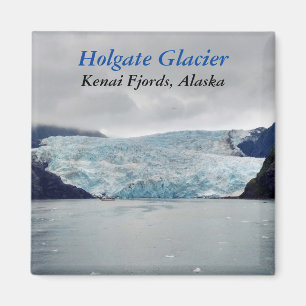 Holgate Gletscher Kenai Fjord-Alaska-Fotomagnet Magnet