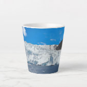 Holgate-Gletscher - Latte-Mug Milchtasse (Vorderseite)