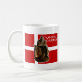 Holger Danske 11-Unze-klassische weiße Tasse (Links)