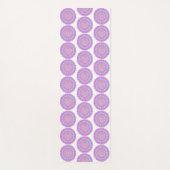 Holi Farbe splash Blumenrangoli Yogamatte (Vorderseite)