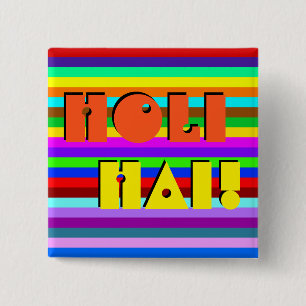 HOLI farbige Streifen Muster + Ihre Ideen Button