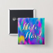 HOLI Festival of Colors 2 + Ihre Ideen Button (Vorne & Hinten)